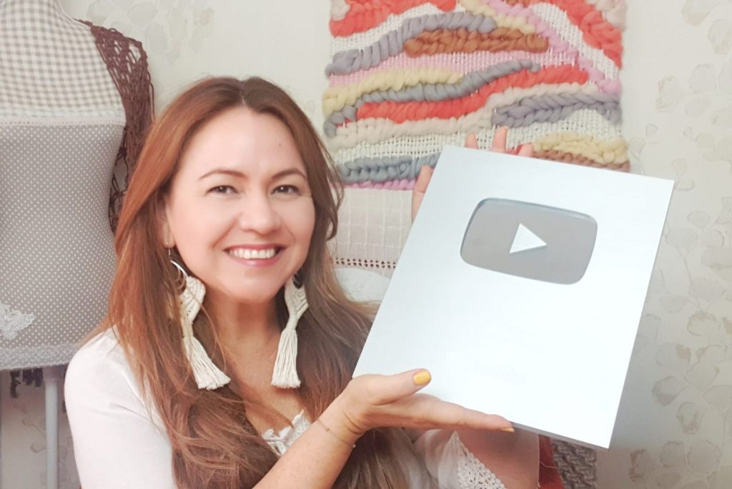 Botón de plata de YouTube