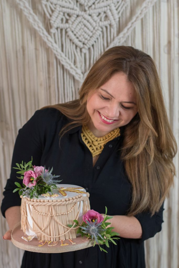 Tarta de macrame