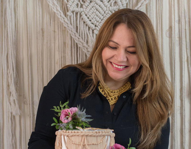 tarta macrame