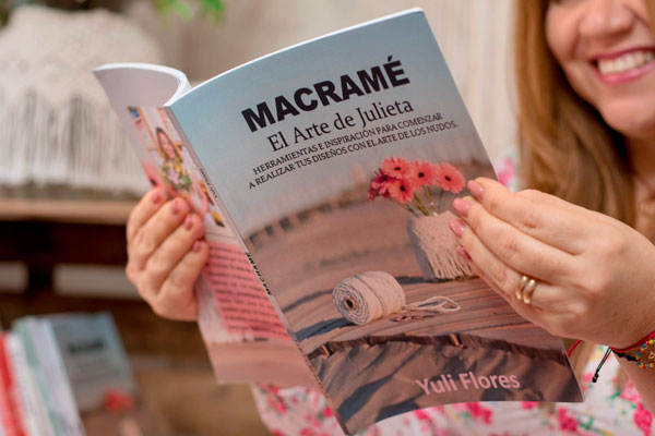 Libro de macramé es español