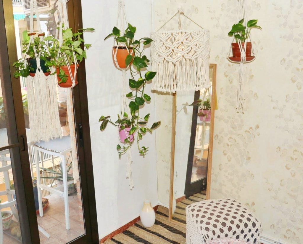 Decoración con macrame