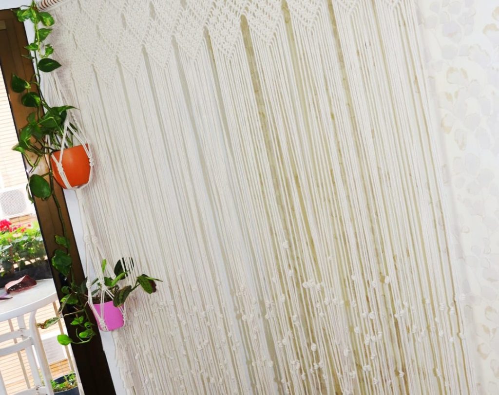 Decoración con macramé