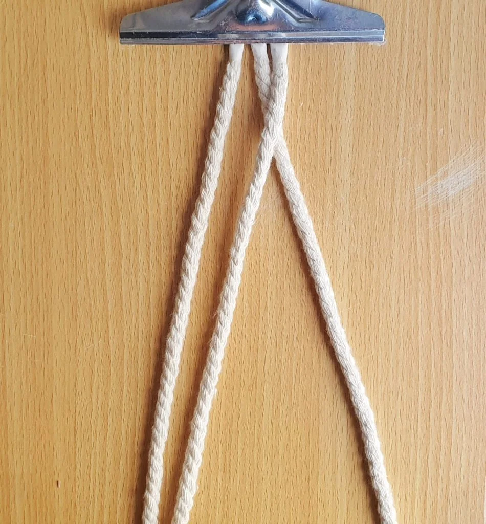 Trenzas con cuerda de algodón