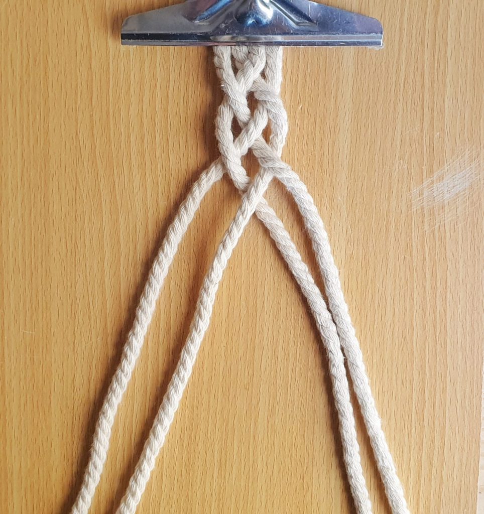 Trenzas con cuerda de algodón