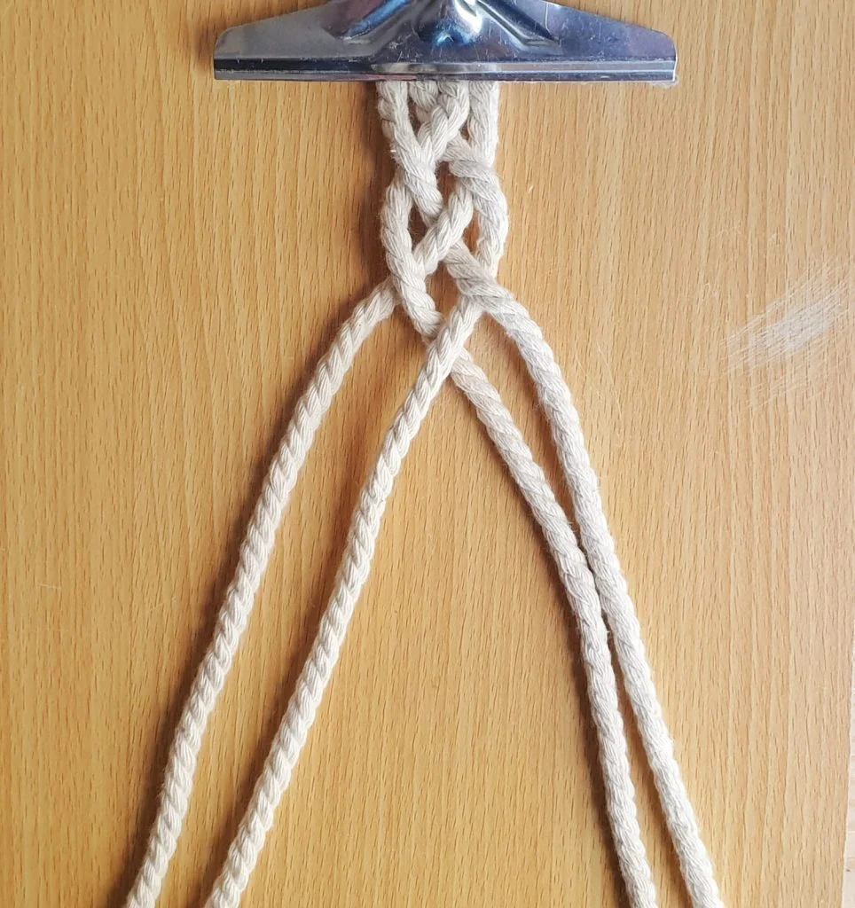 Trenzas con cuerda de algodón