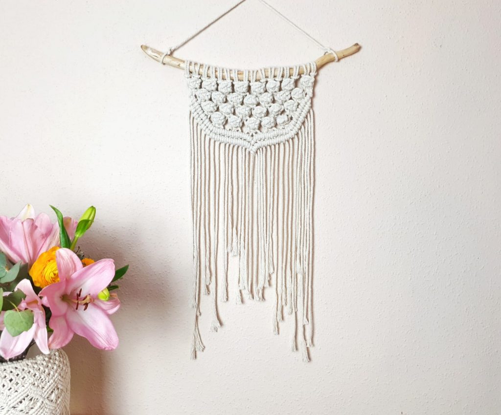Tapiz de Macramé