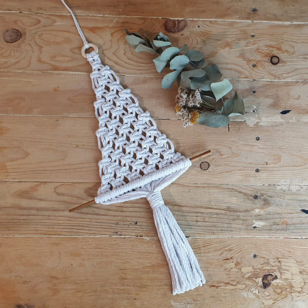 Navidad con macramé