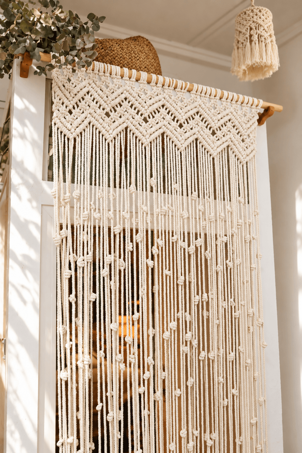 CORTINA DE MACRAMÉ GRANADA - Imagen 2