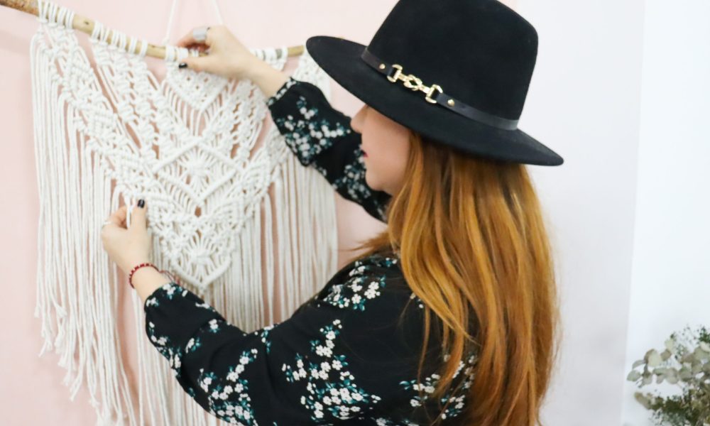 tapiz de macrame gratuito Tapiz de macrame